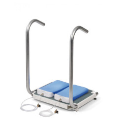 PLATAFORMA PODIATECH con huellas vista trasera