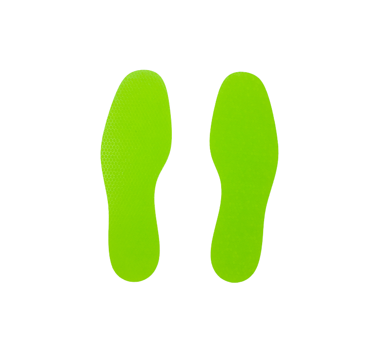 BF - PODIAFLEX® WHITE  + FLEX COLOR VERDE 1mm + 0,3mm PORTADA