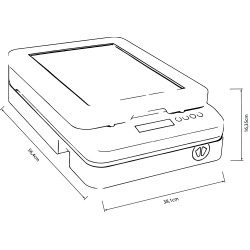 PODOLAB MASTER® dibujo con medidas