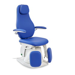 Sillón de podología 2 motores-S2 azul