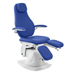 Sillón de podología 2 motores-S2 azul
