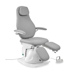 Sillón de podología 3 motores-S3 gris
