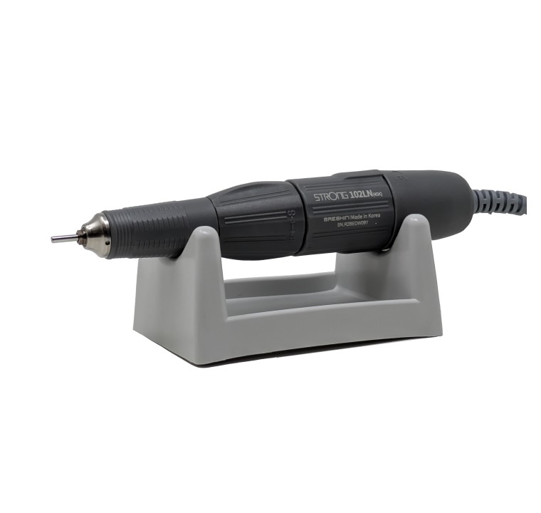 SOPORTE CON PIEZA DE MANO DE MICROMOTOR